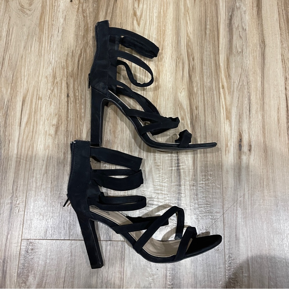 Black heels